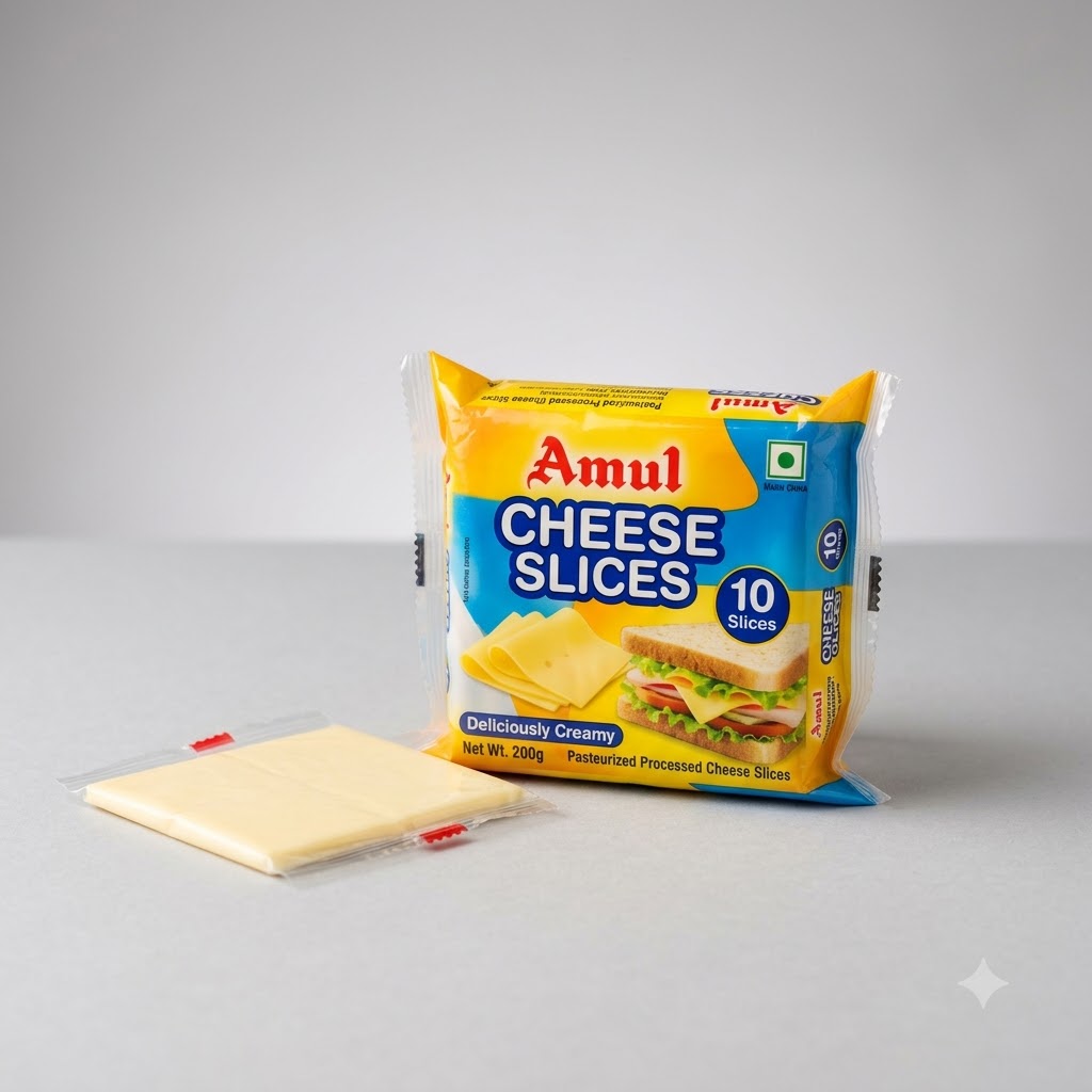 Amul Cheese Slice 10 pcs