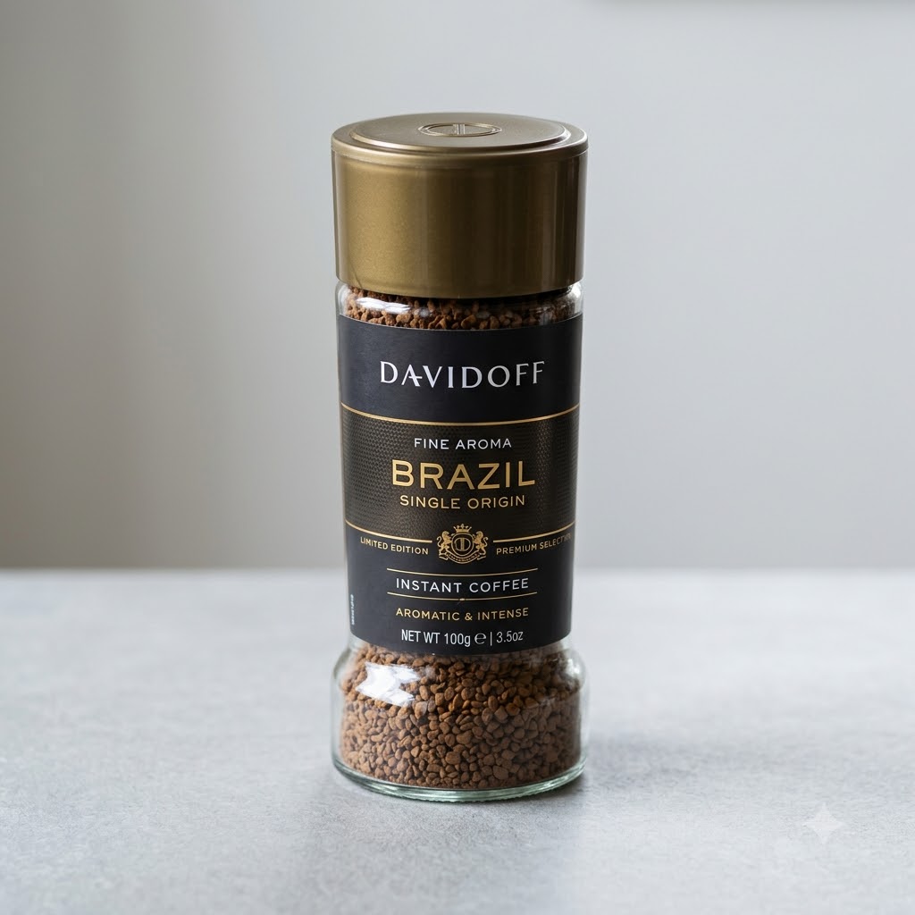 Davidoff Brazil Instant Coffee 8/12 Intensity (1 pack)