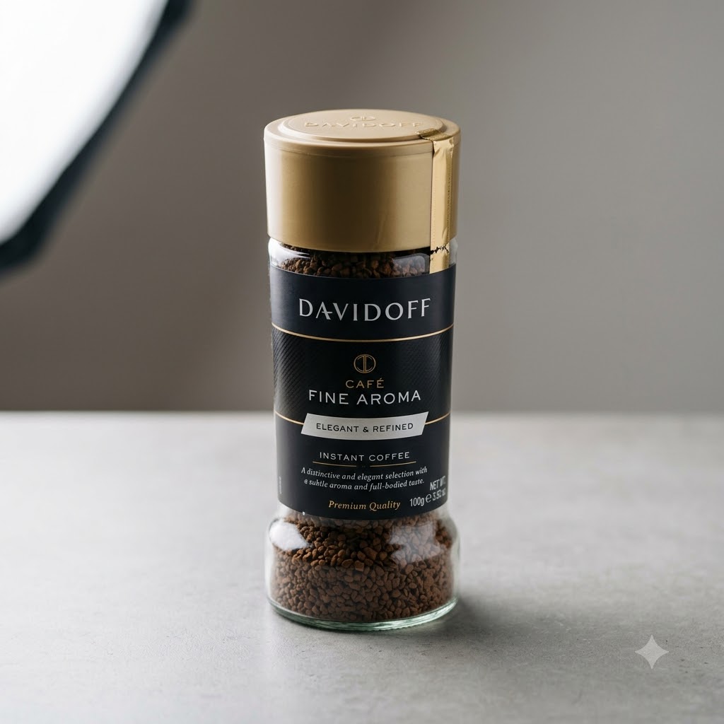 Davidoff Decaf Elegant Instant Coffee 6/12 Intensity (1 pack)